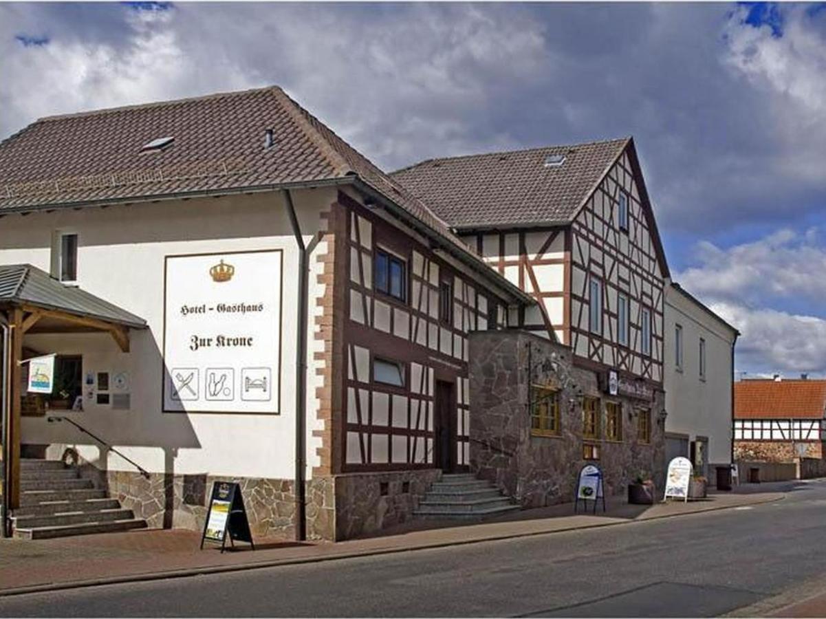 Ronneburg  Hotel Zur Krone מראה חיצוני תמונה